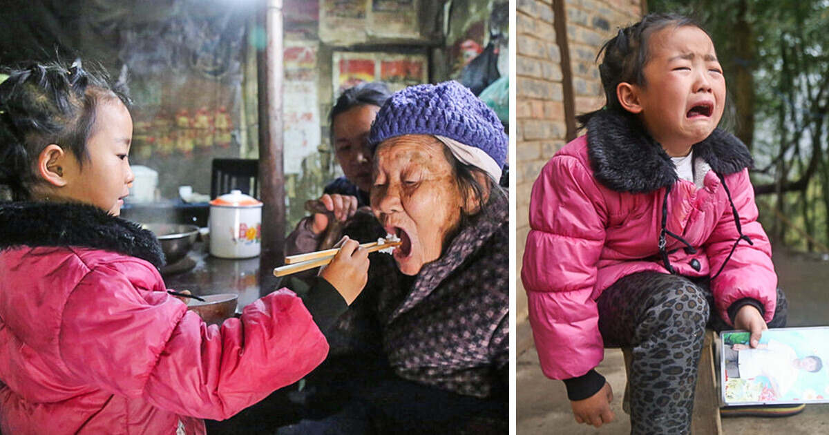 Ši 5 metų mergaitė yra vienintelė savo močiutės globėja