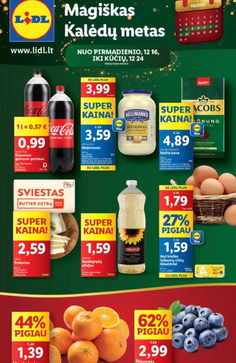 51 savaitės nuolaidos Lidl
