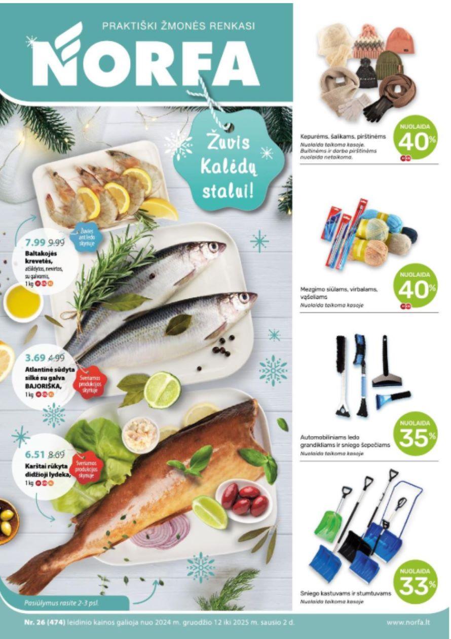 51 savaitės nuolaidos Norfa
