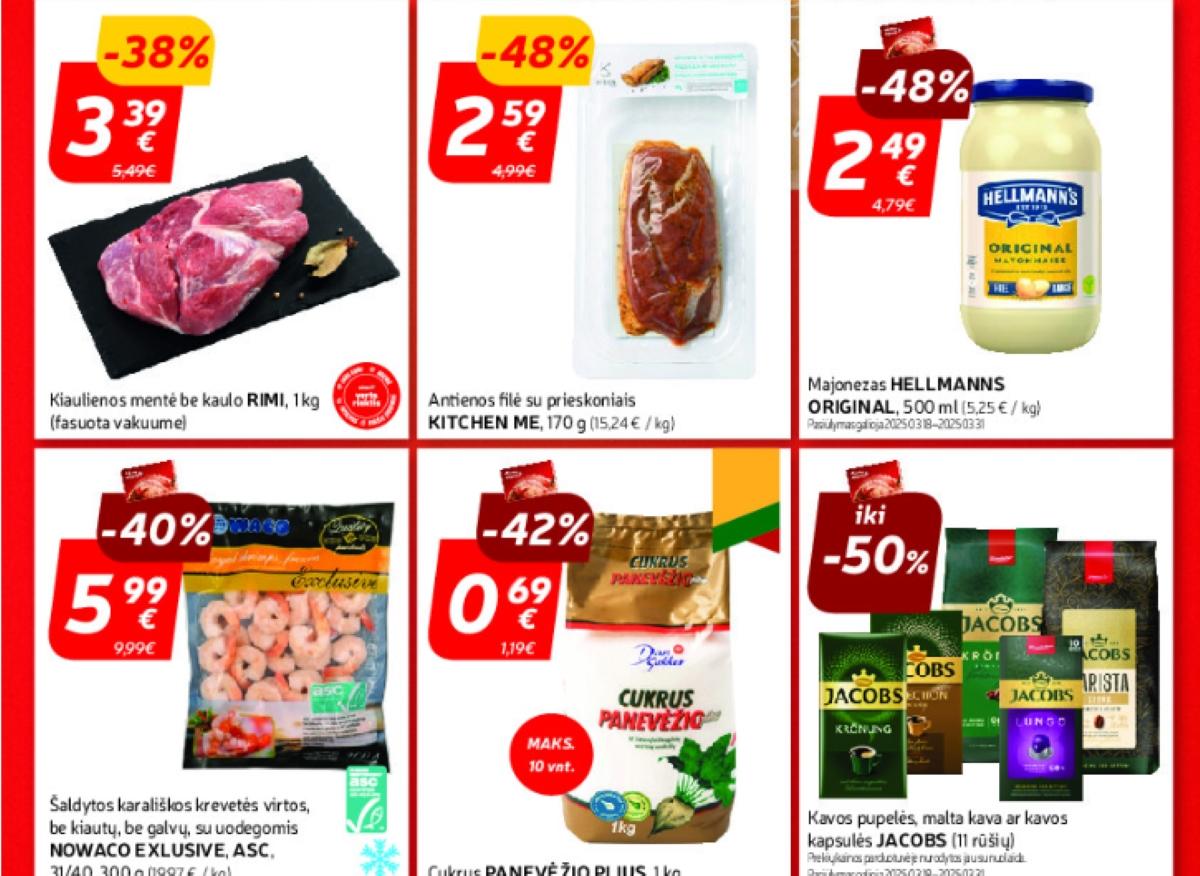 13 savaitės nuolaidos