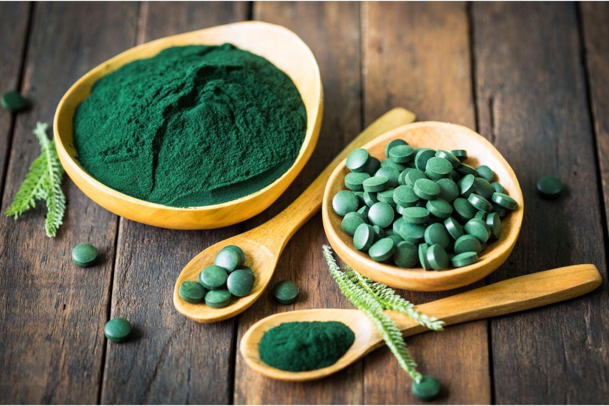 spirulina papildas