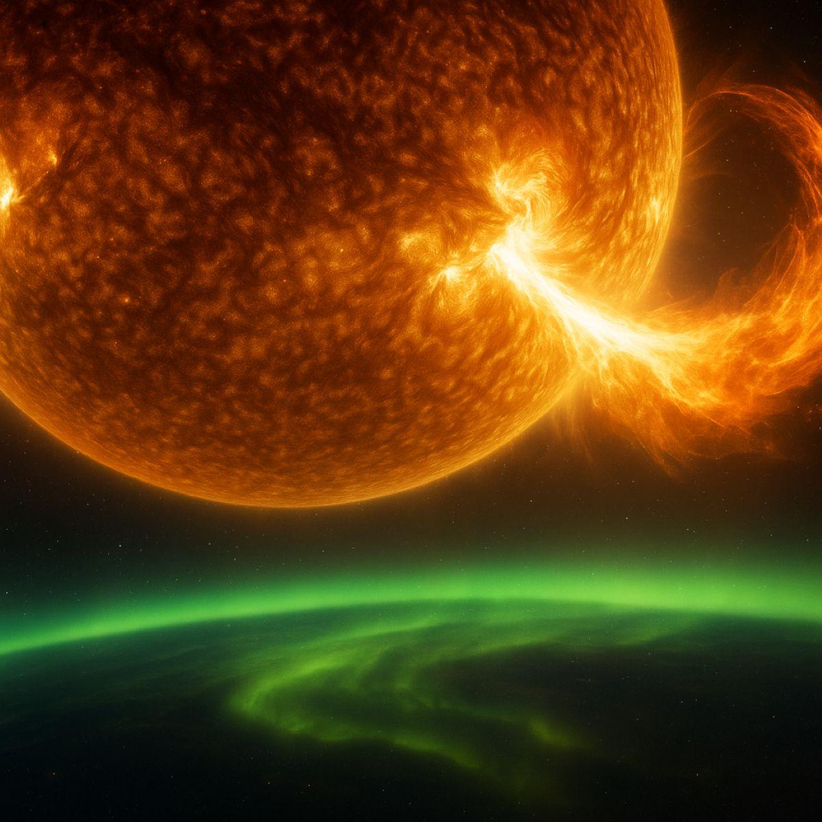 Birželio pradžioje Žemę pasiekė itin stipri geomagnetinę audrą.